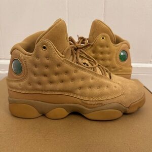 Jordan Kids Sneakers in Tan and Green